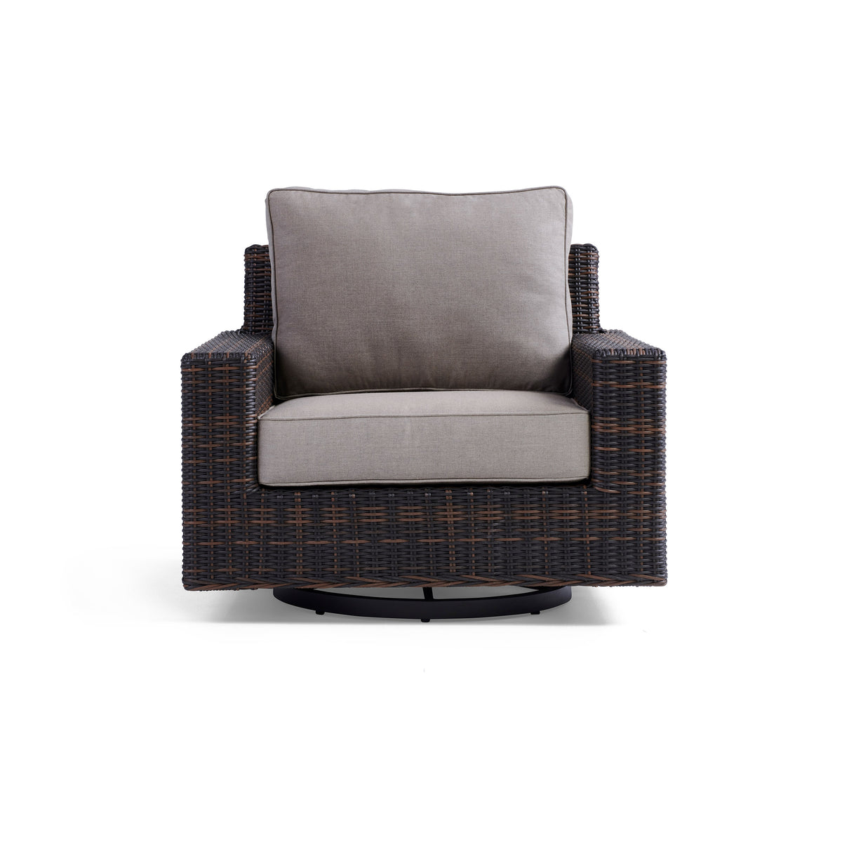 Outdoor swivel rocker online with ottoman