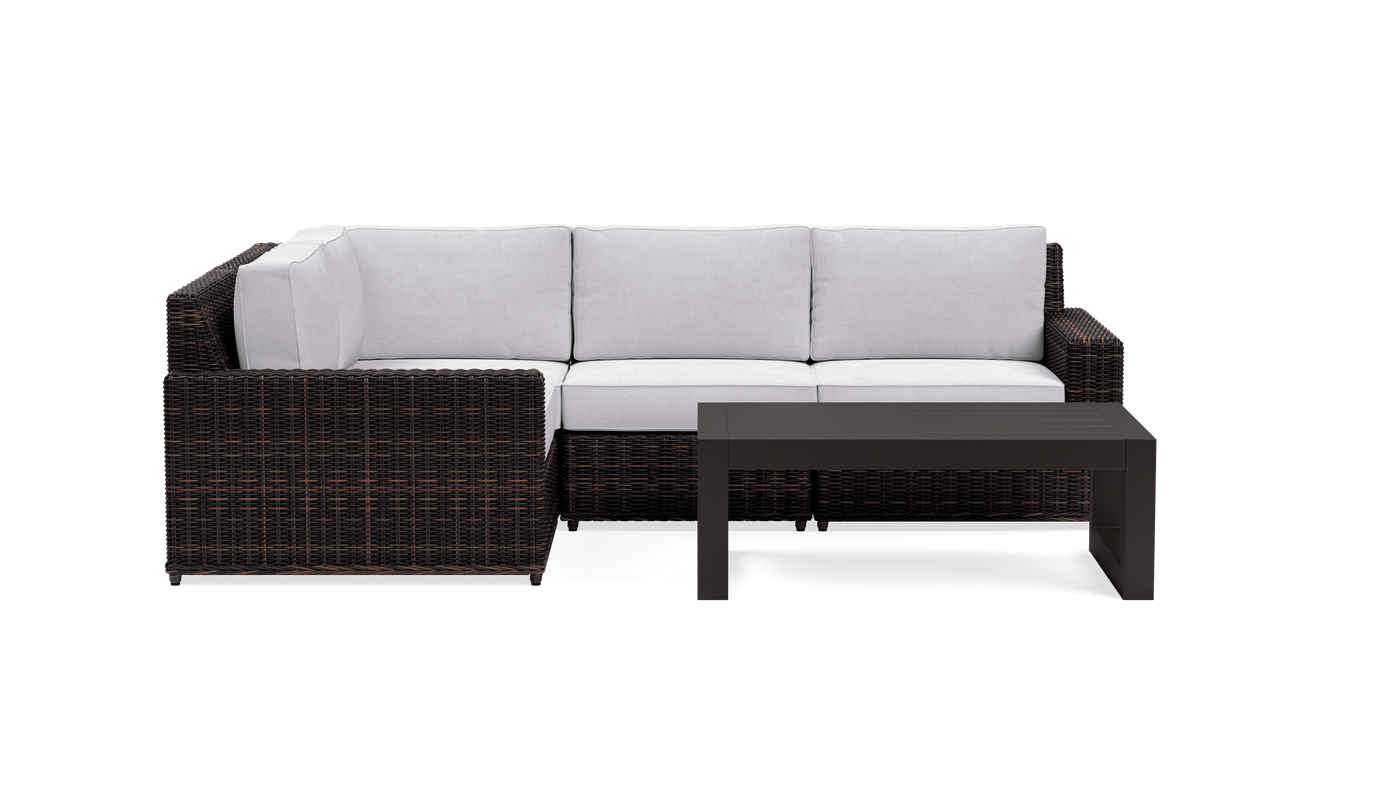 Langdon Outdoor Small Sectional Set