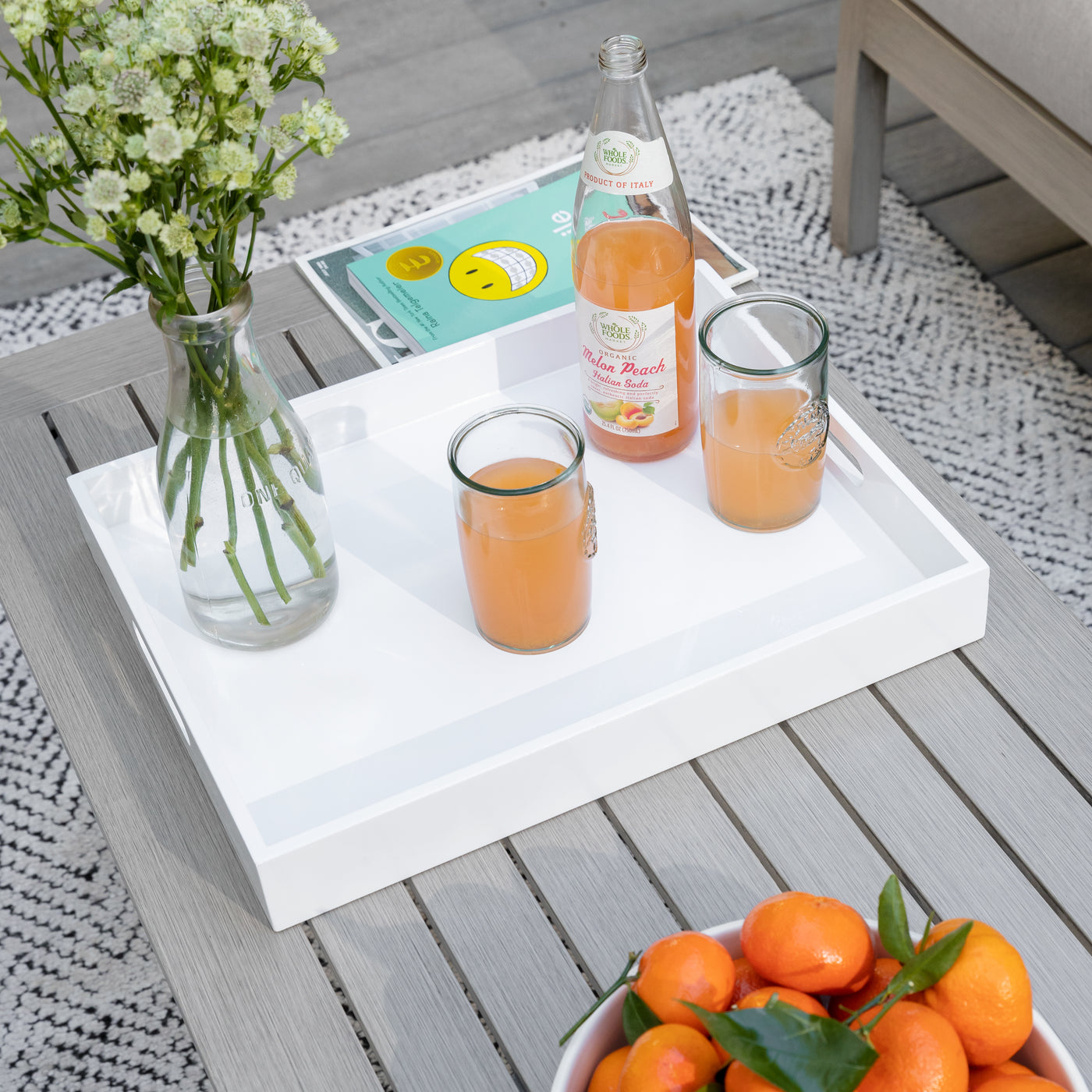 Eden Conversation Set with Swivel Rocking Chairs