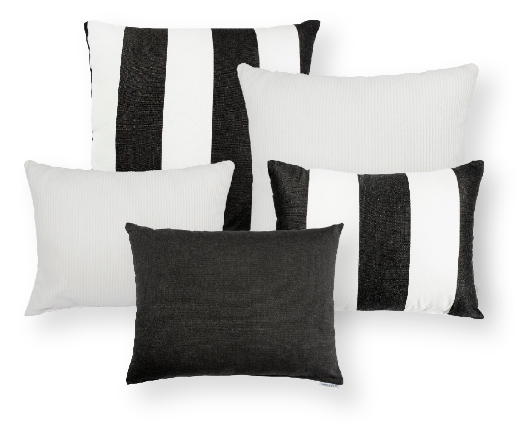 Monochrome Pillow Collection
