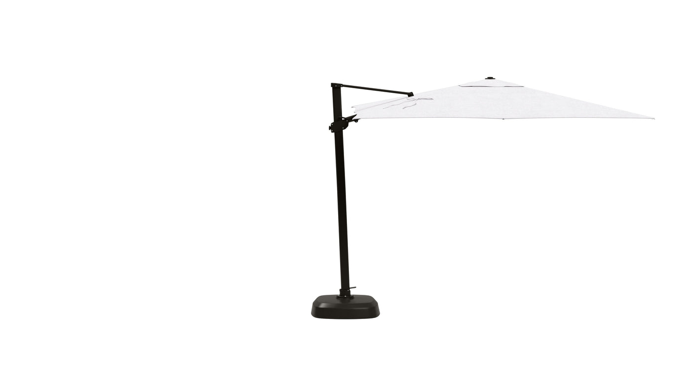 10 Ft Square Cantilever Umbrella with AKZ Base
