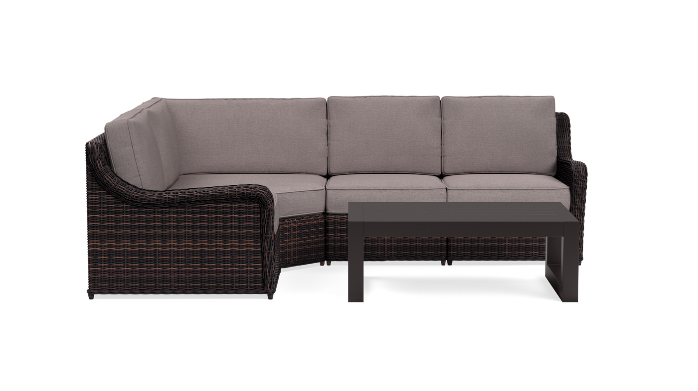 Waverly Outdoor Small Sectional Set