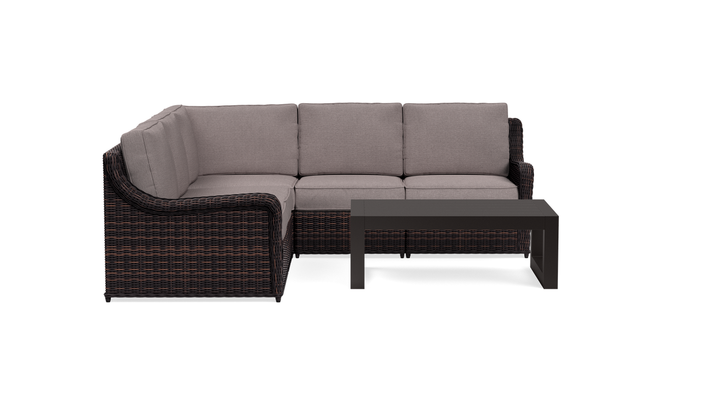 Waverly Outdoor Large Sectional Set