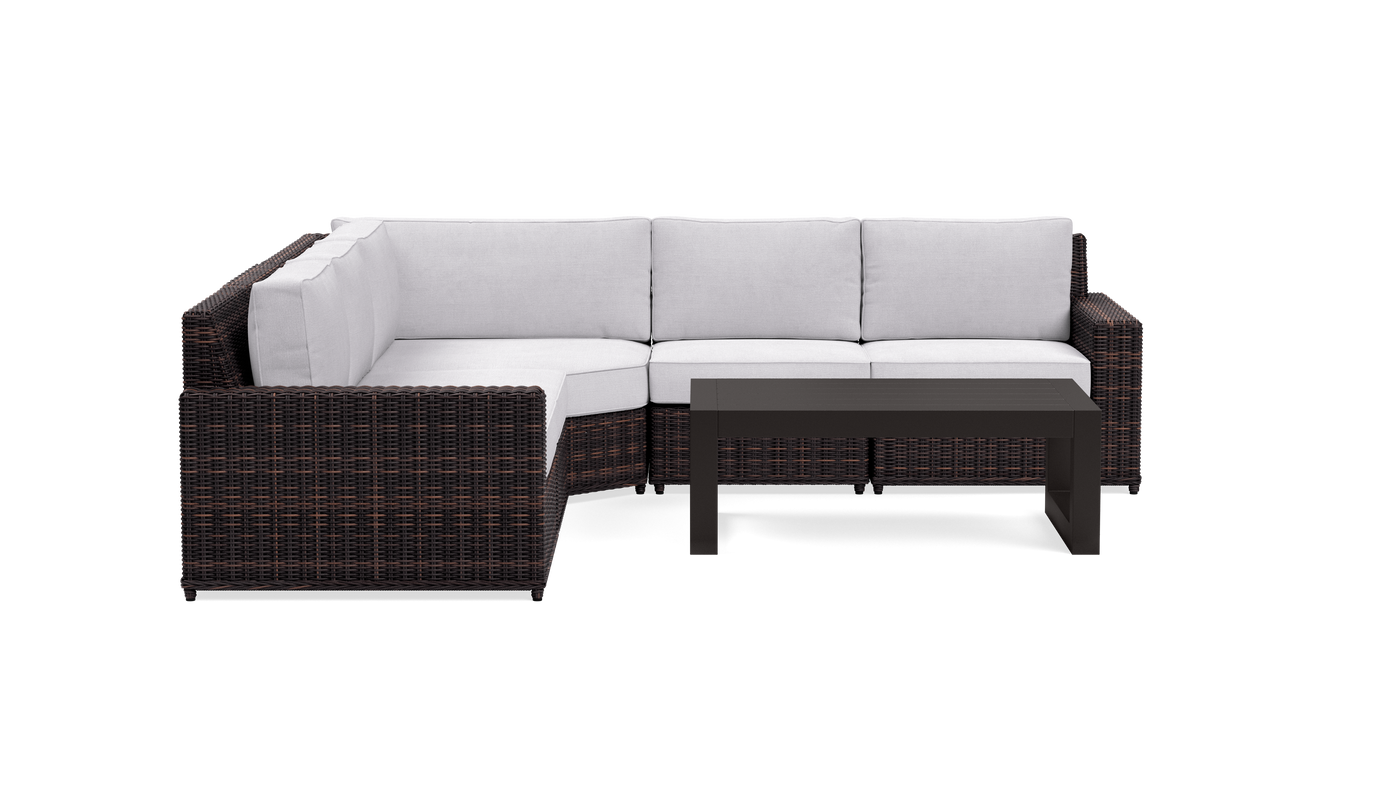 Langdon Large Outdoor Sectional Set Yardbird
