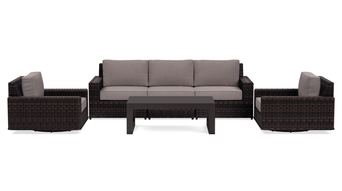 B and store q rattan sofa
