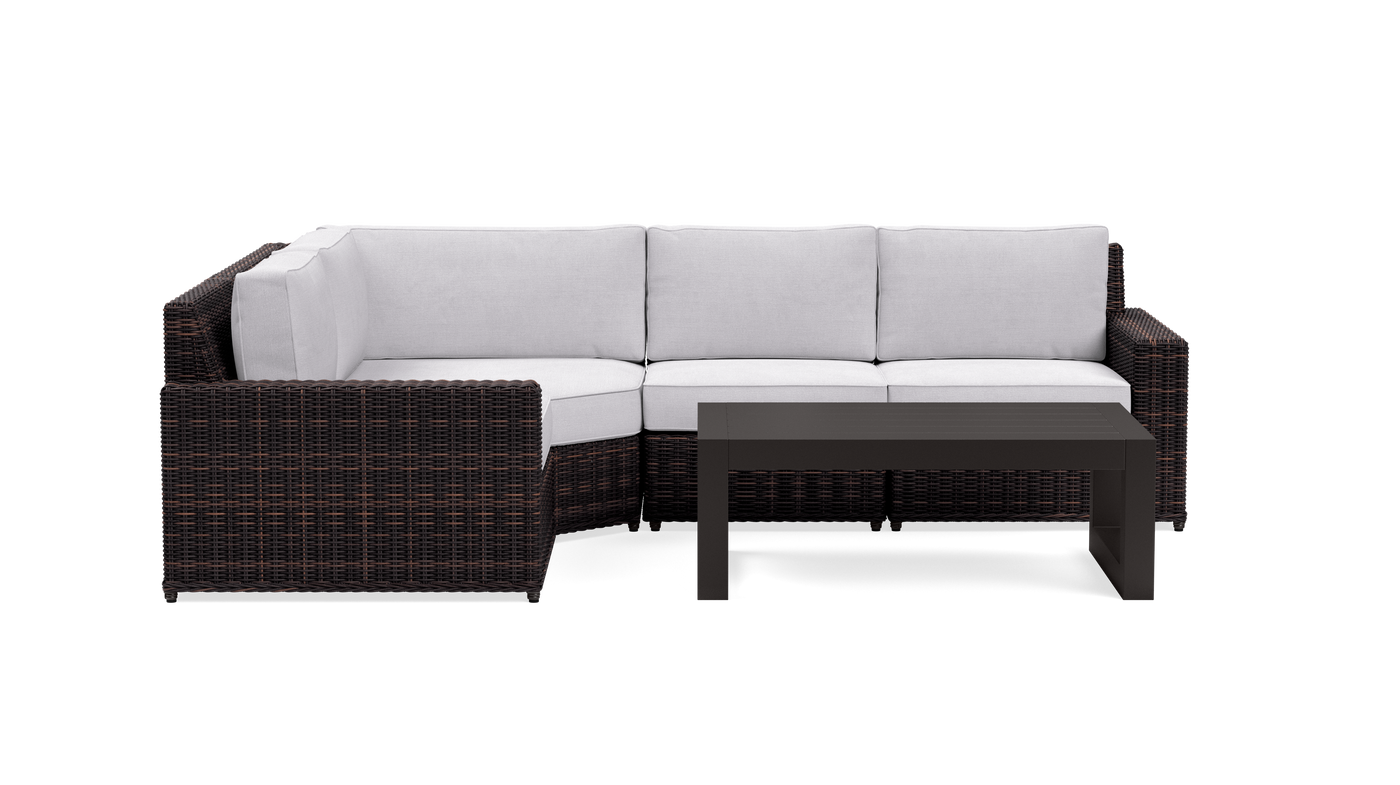 Langdon Outdoor Small Sectional Set