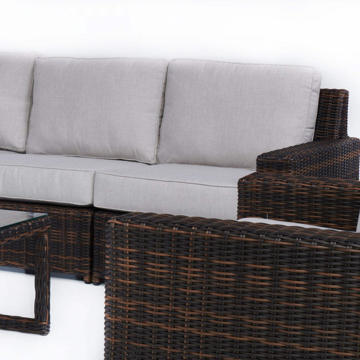  Yardbird Langdon Outdoor Sofa set with Fixed Chairs Outdoor Furniture